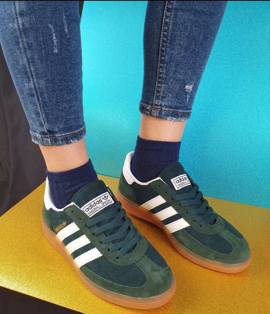 Adidas Handball Spezial Dunkelgrün Cord #1