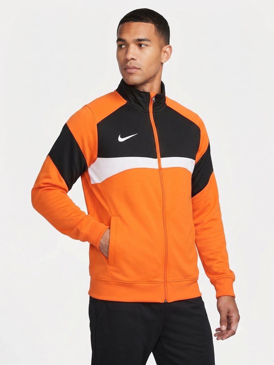 NIKE TRACK JACKET DRY ACADEMY I96 EUPHORIA - BLACK/WHITE/TOTAL ORANGE #2