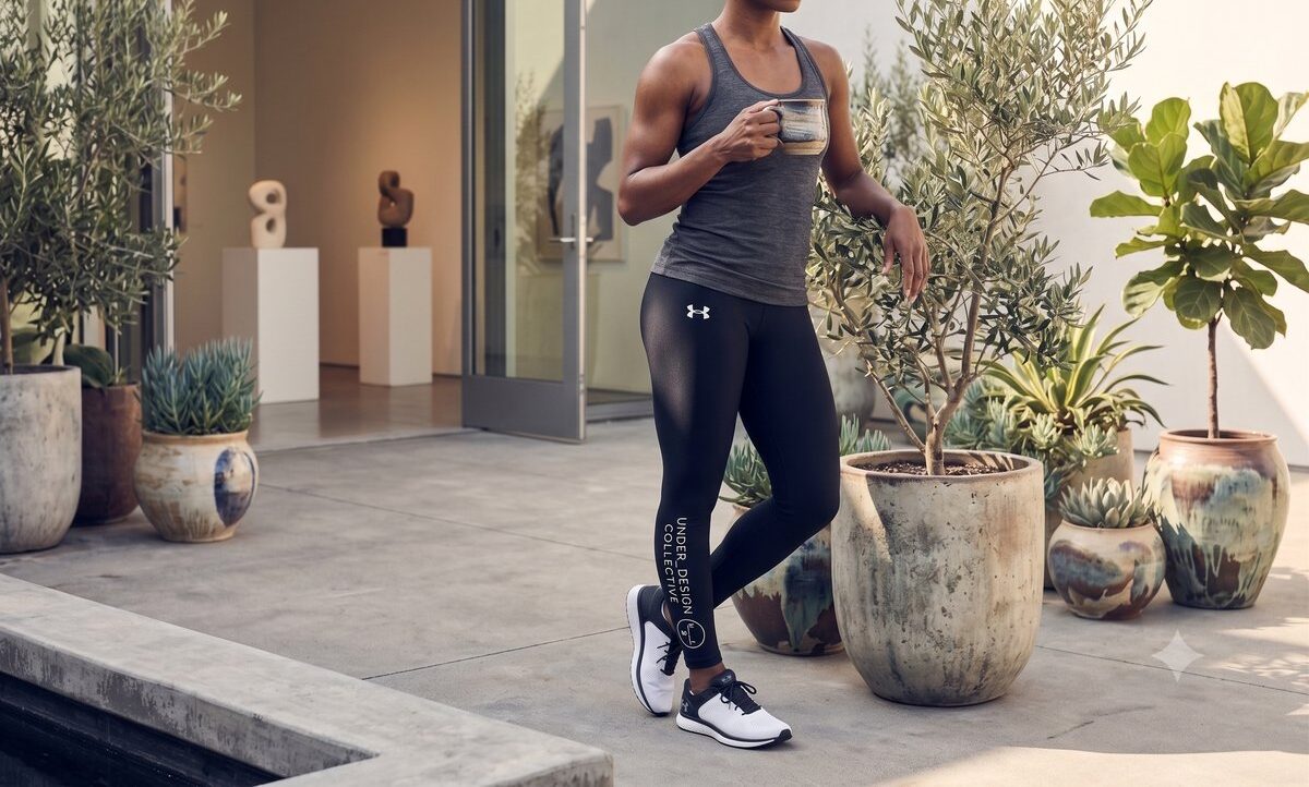 Under Armour HeatGear Kompressions-Tights Schwarz #2