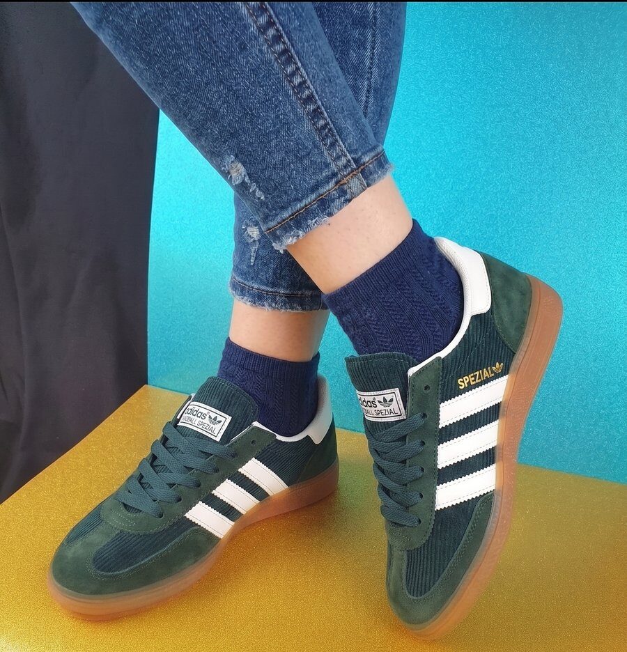 Adidas Handball Spezial Dunkelgrün Cord #2