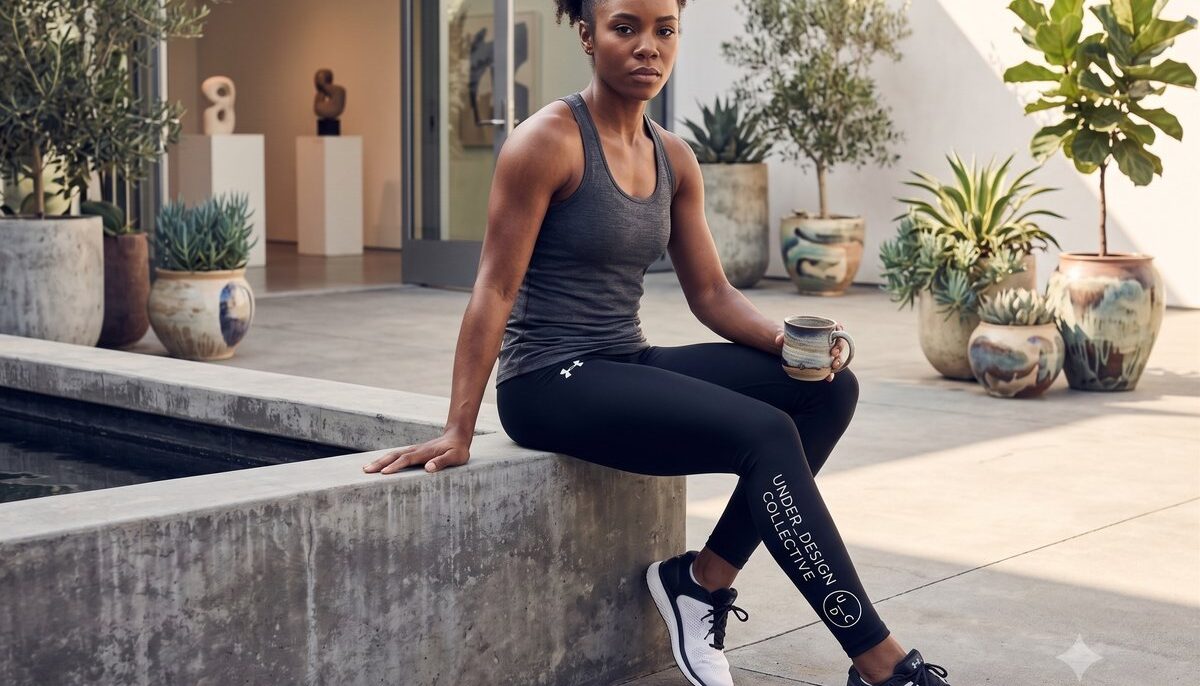 Under Armour HeatGear Kompressions-Tights Schwarz #4