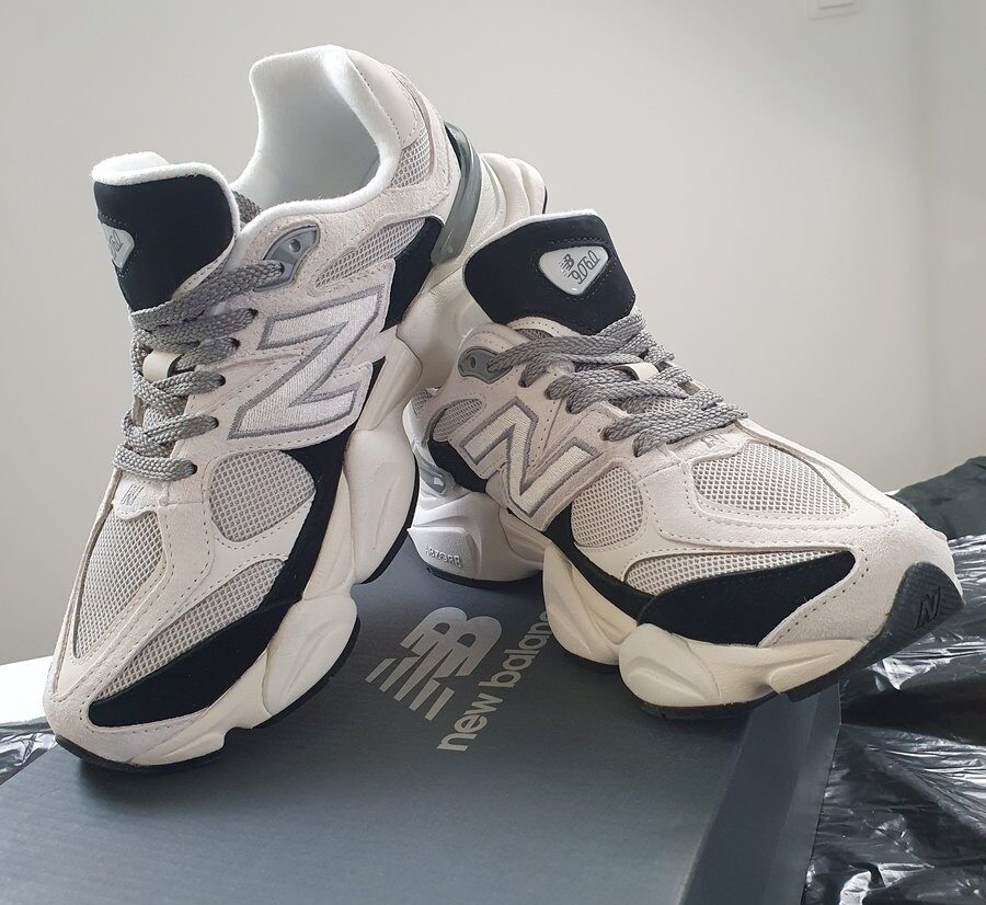 New Balance 9060 Cream/Navy U9060JBB #7