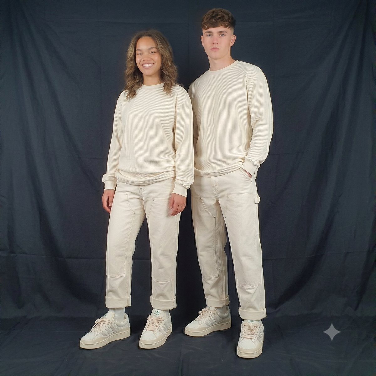 Adidas Campus Bad Bunny 00s Cremeweiß/Grau #1
