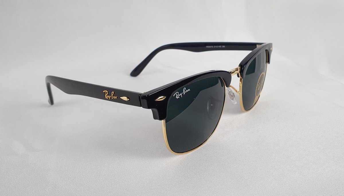 Ray-Ban Clubmaster RB3016 schwarz gold #1