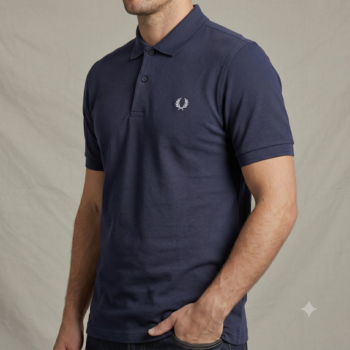 Fred Perry Polo Shirt Navy #1