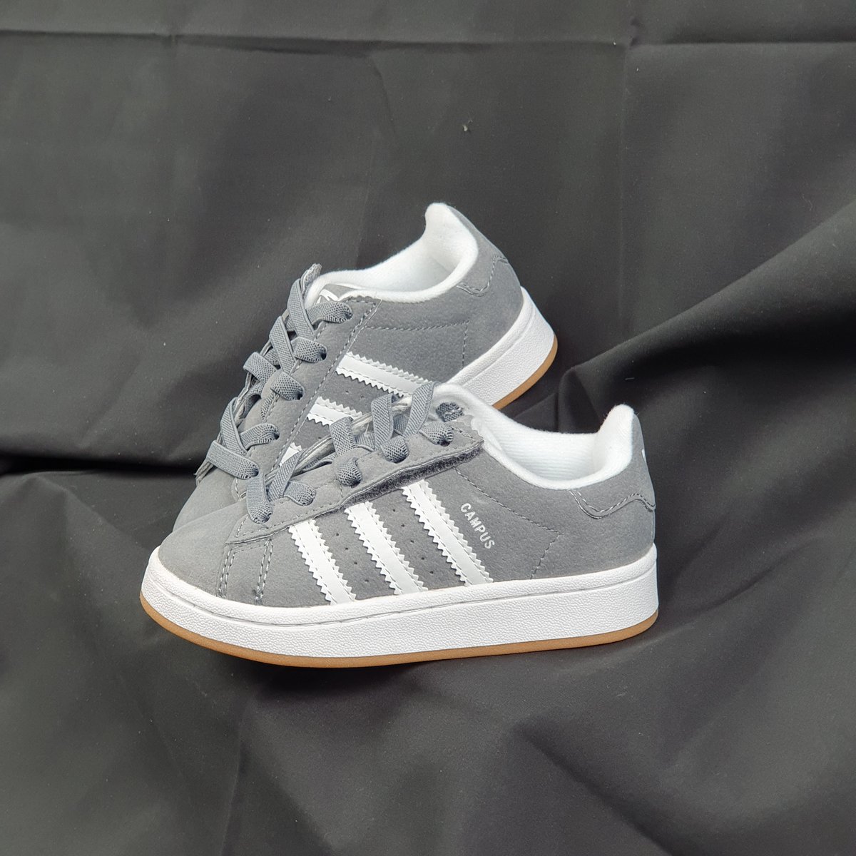 Adidas Kinder Campus 00s Grau/Weiß/Gum #1