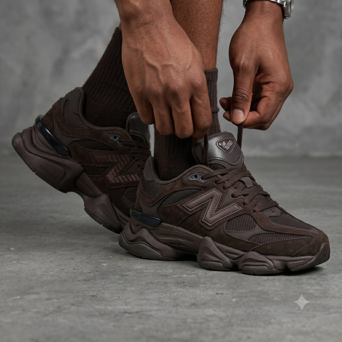 New Balance 9060 Dunkelbraun/Mocha #1