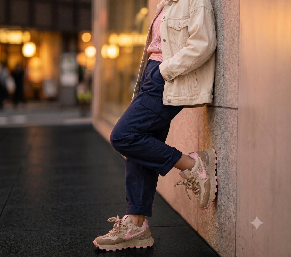 Chunky Sneaker Beige/Pink EU 36 #1