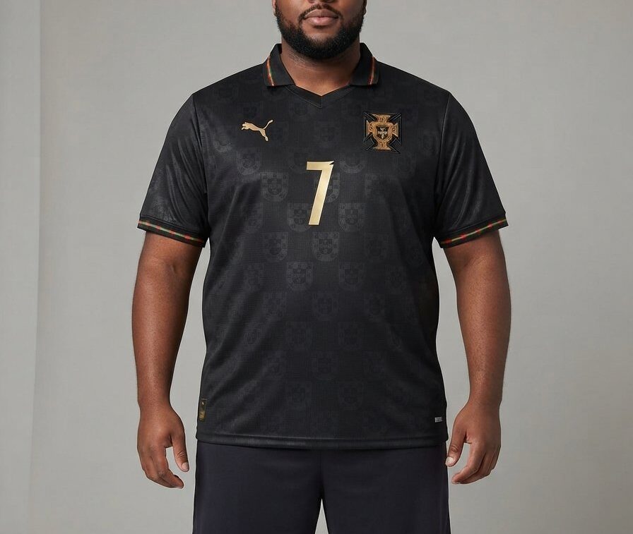 Portugal Puma Pantera Negra #7 Schwarz/Gold #1