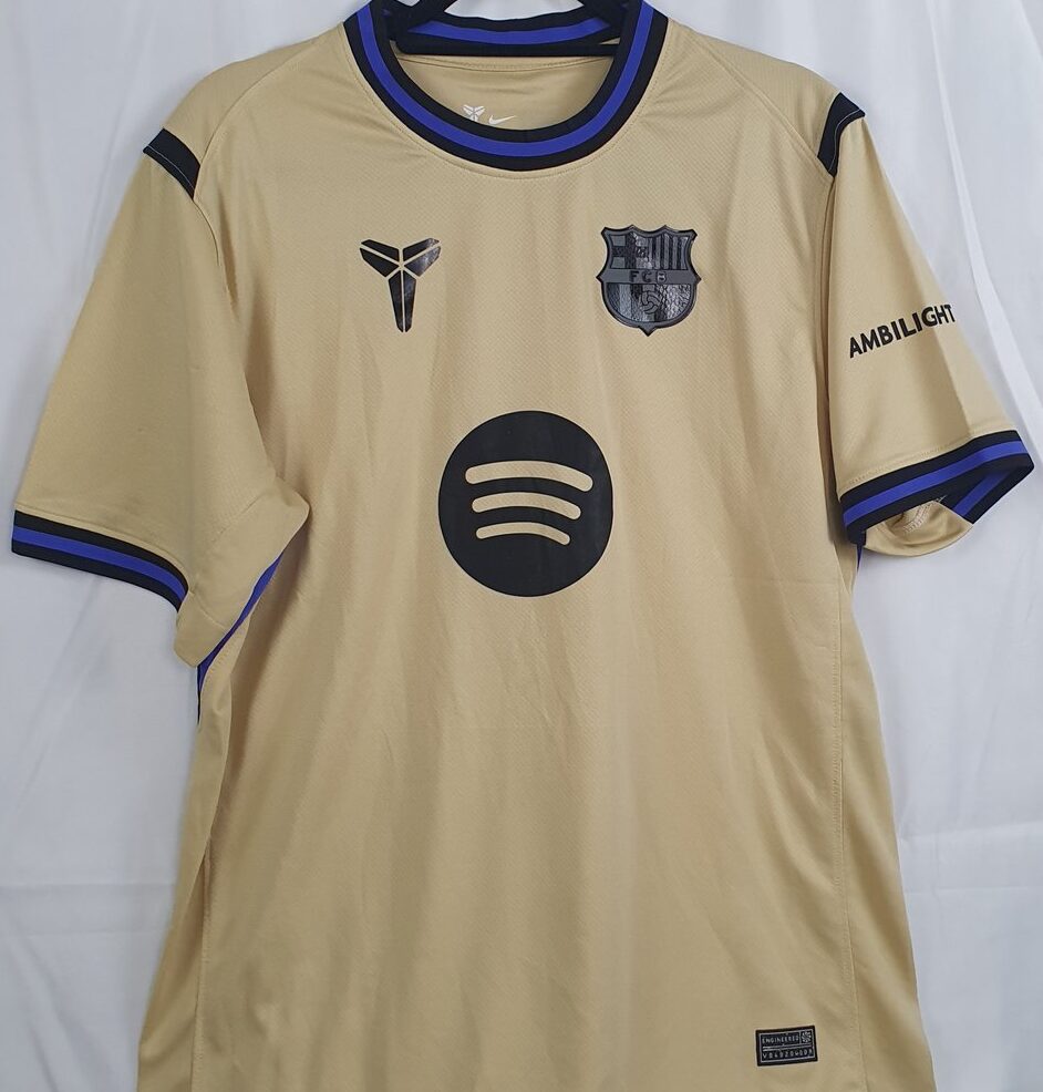 Nike FC Barcelona Sondertrikot Gold/Lila (Spotify) #1