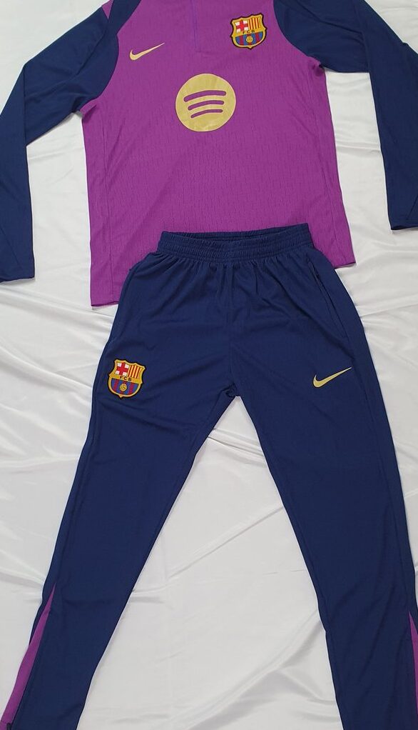 Nike FC Barcelona Trainingsanzug Lila/Marine #1