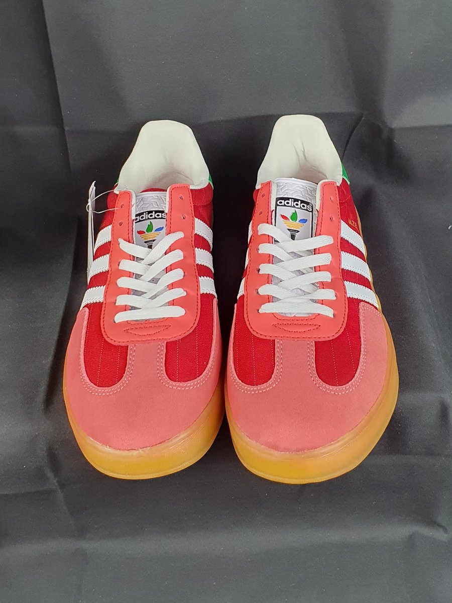 Adidas Gazelle Bold rot weiß #11