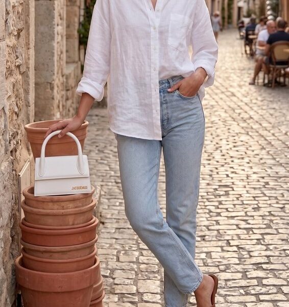 Jacquemus Le Bambino Tasche weiß #2