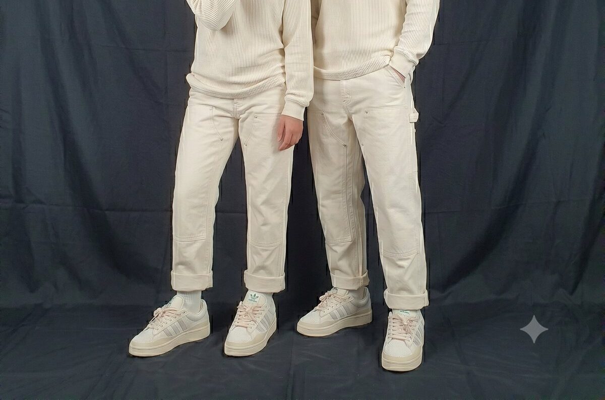 Adidas Campus Bad Bunny 00s Cremeweiß/Grau #2