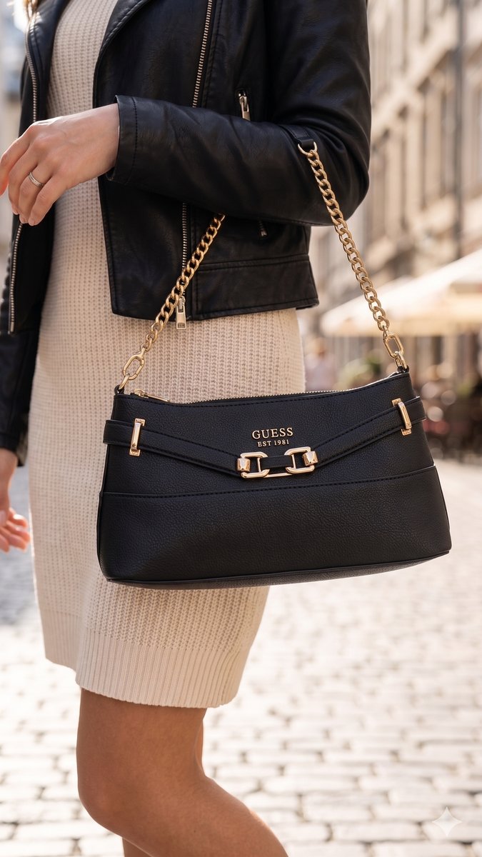 Guess Handtasche Schwarz #2