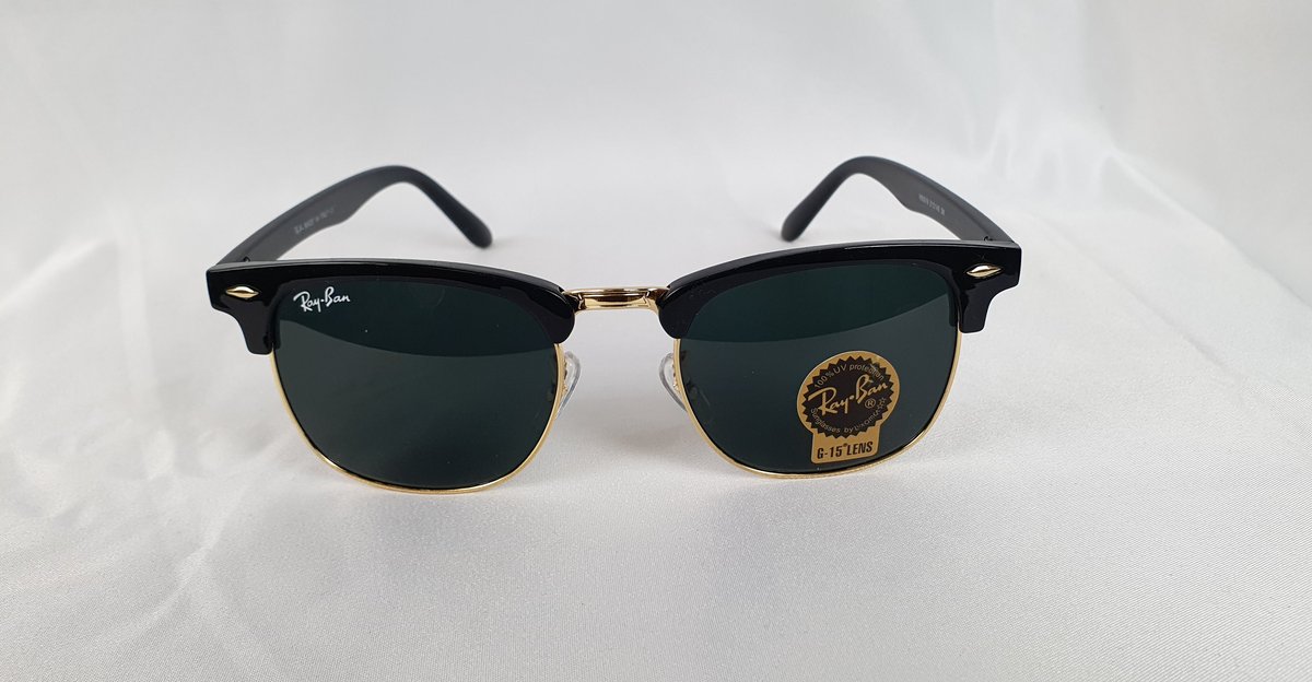 Ray-Ban Clubmaster RB3016 schwarz gold #2