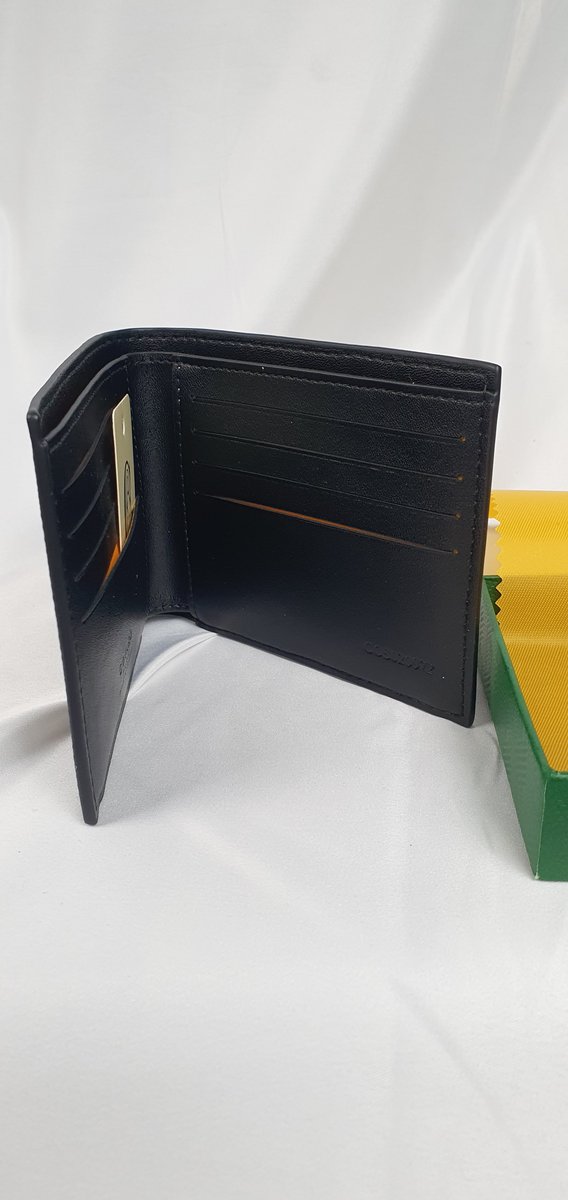 Goyard Geldbörse schwarz Chevron mit Box #2