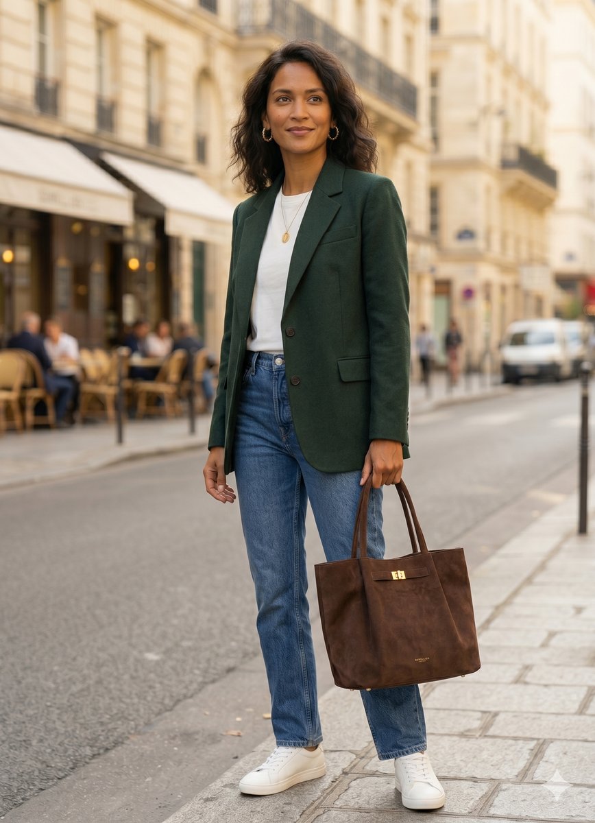 DeMellier London Tasche Braun Suede #4