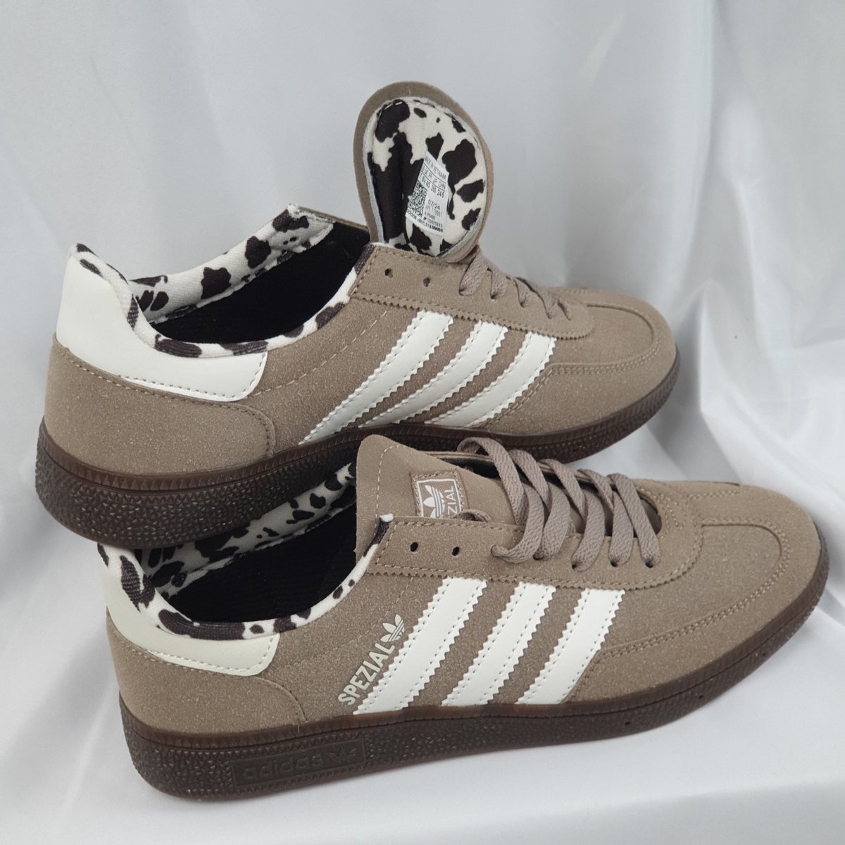 Adidas Handball Spezial Beige/Kuhfell-Print #2
