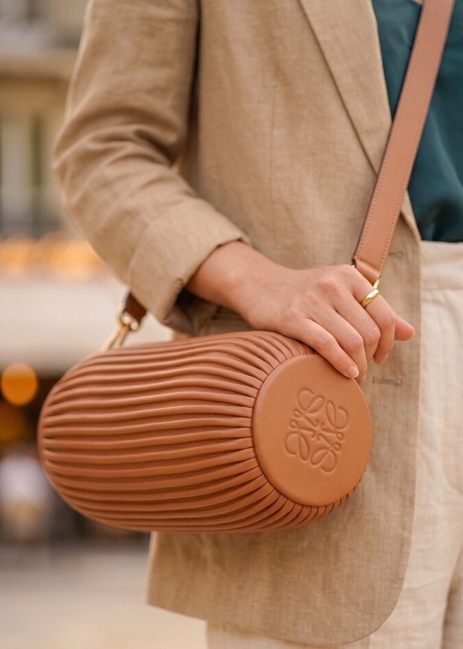Loewe Bracelet Bag beige nude #2