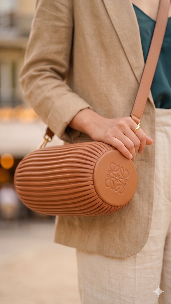 Loewe Bracelet Bag beige nude #2