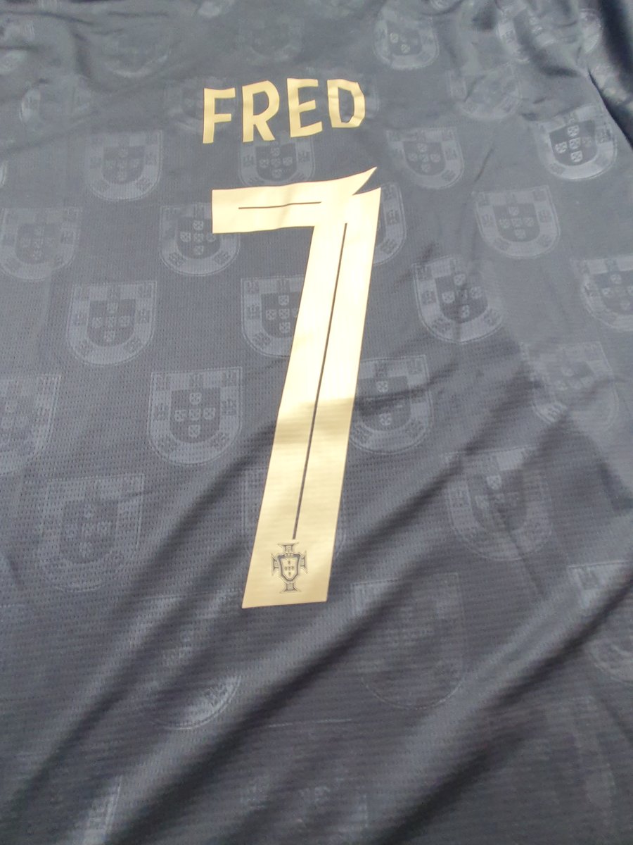 Portugal Puma Pantera Negra #7 Schwarz/Gold #2