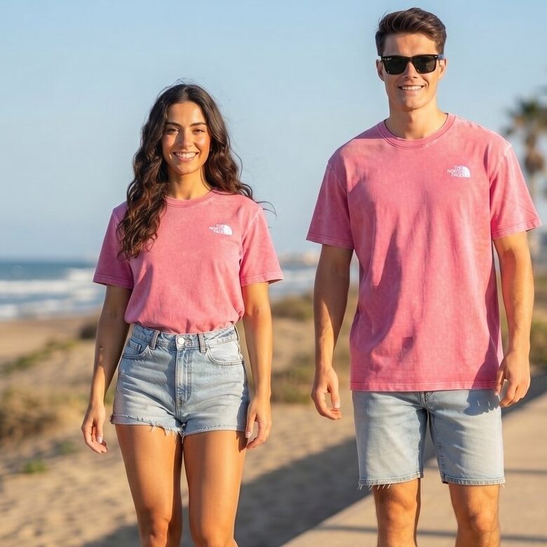 The North Face T-Shirt Pink #2