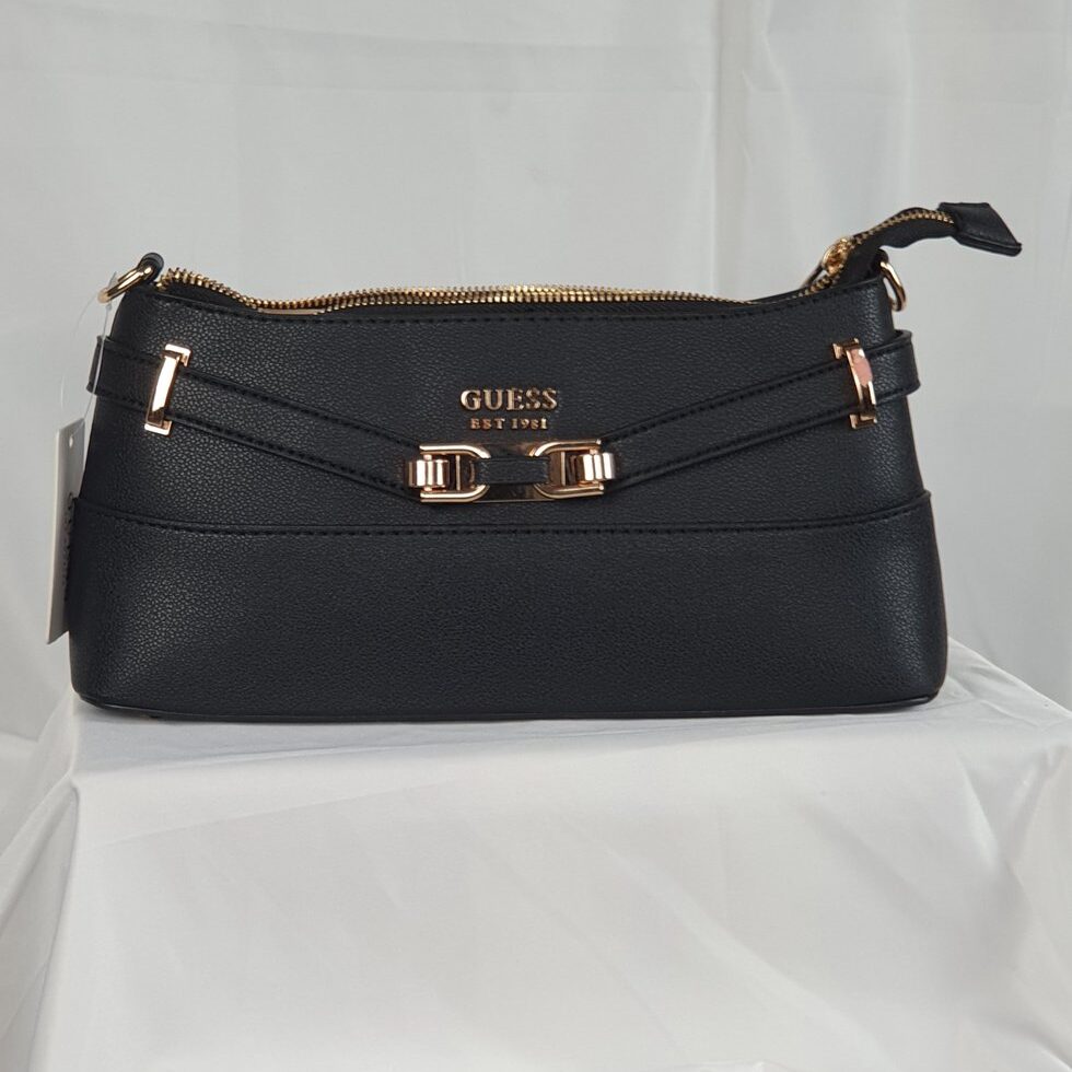 Guess Crossbody Bag Schwarz Gold-Hardware #2