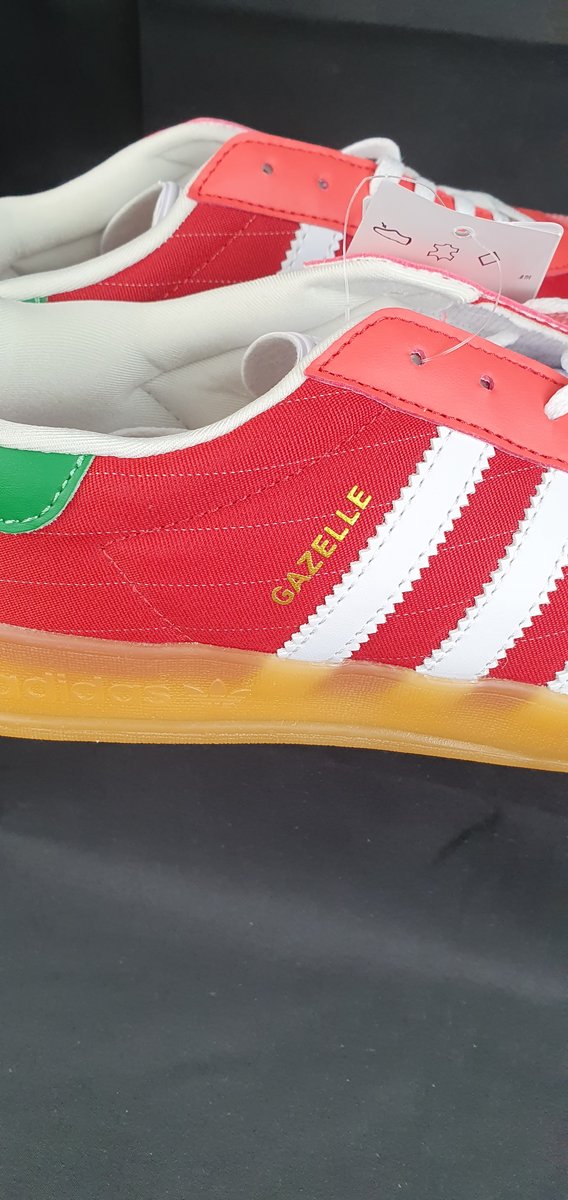 Adidas Gazelle Bold rot weiß #14