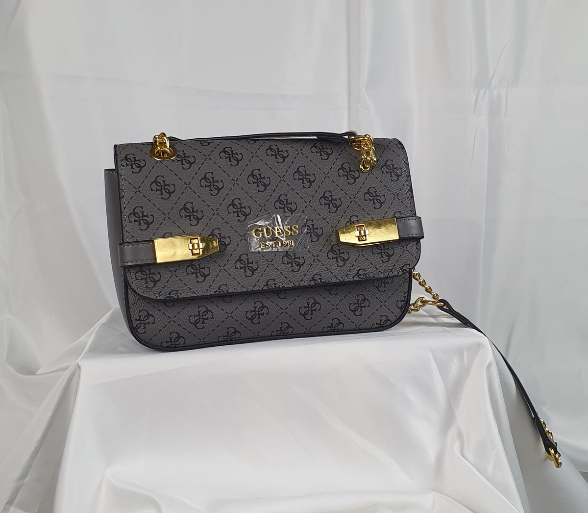 Guess Handtasche Grau 4G-Logo #3
