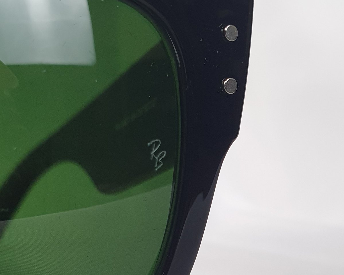 Ray-Ban Mega Wayfarer RB0840F schwarz grün #3