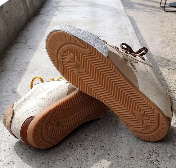 Golden Goose True Star Leder-Sneaker creme/weiß #5