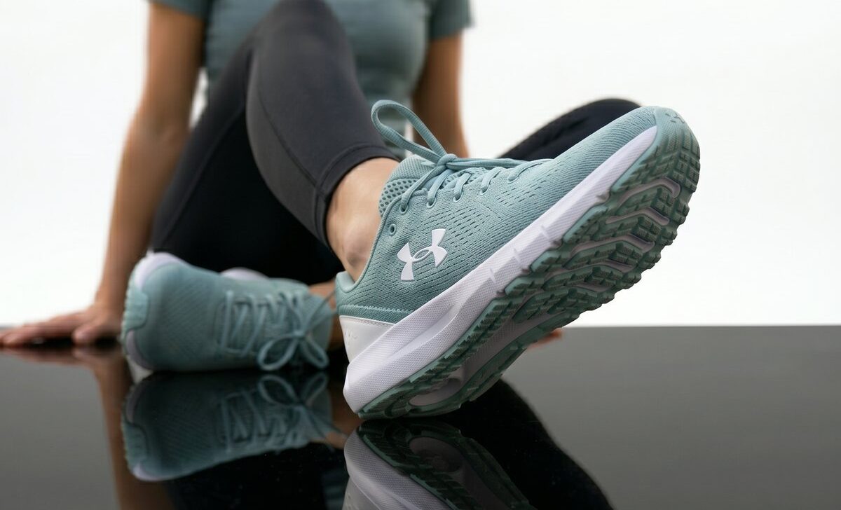 Under Armour Charged Assert Mintgrün/Weiß #3