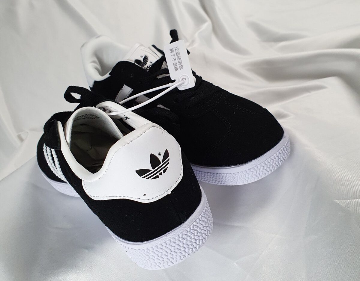 Adidas Gazelle Schwarz/Weiß #3