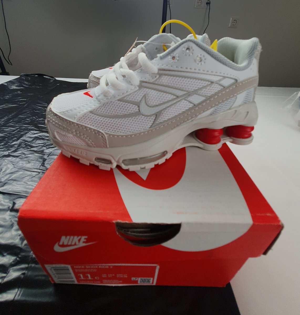 Nike Shox Ride 2 Weiß/Rot #3