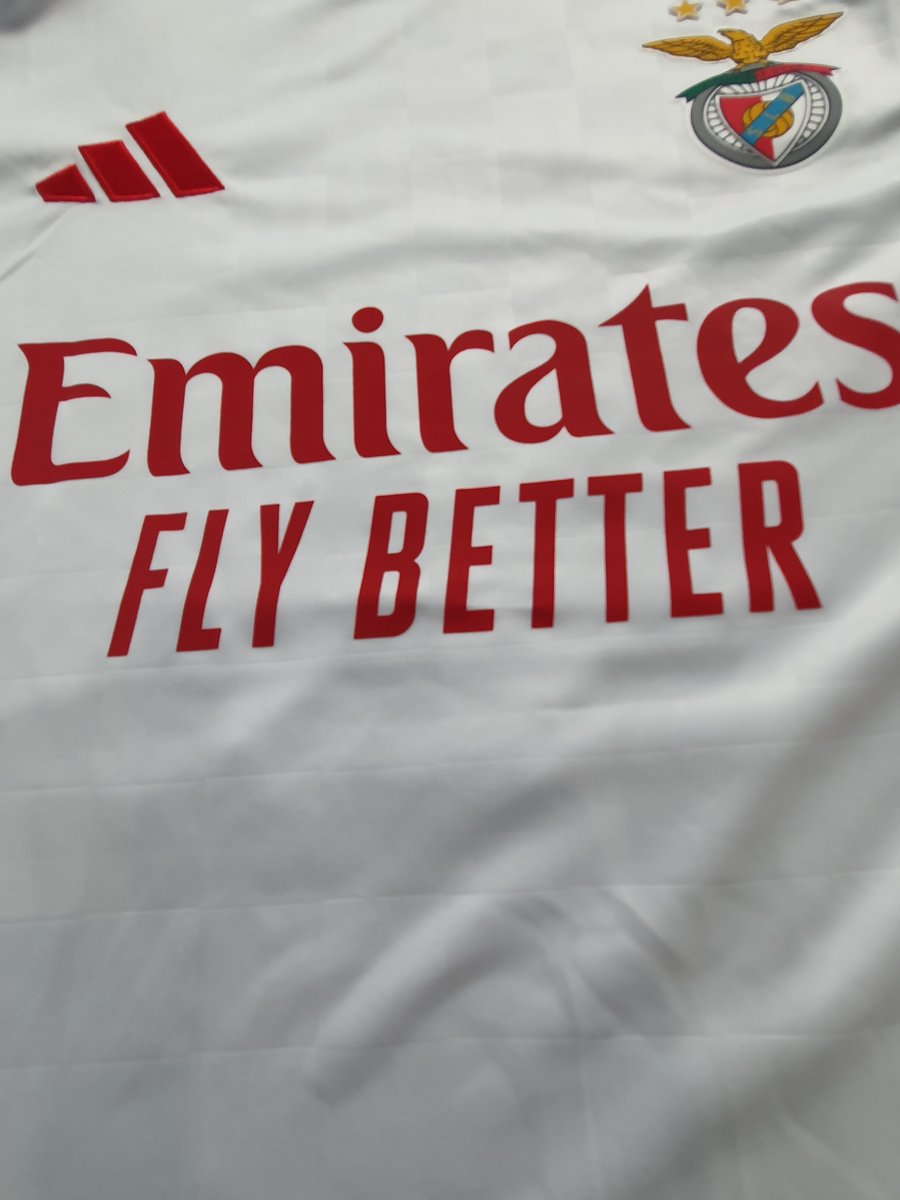 SL Benfica Adidas Auswärtstrikot 2025/26 Weiß BETAR #2