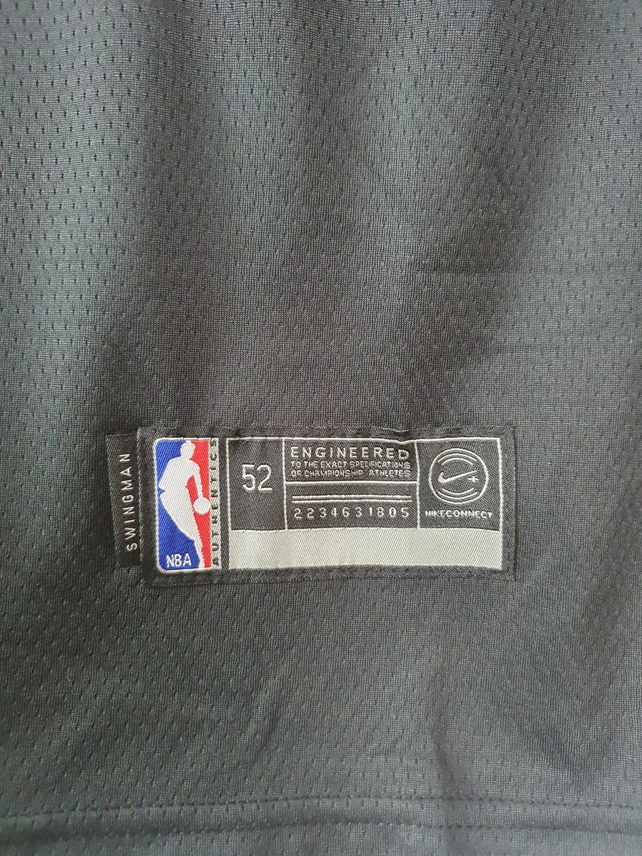 Nike Philadelphia 76ers Trikot Schwarz/Gold (Maxey 0) #3