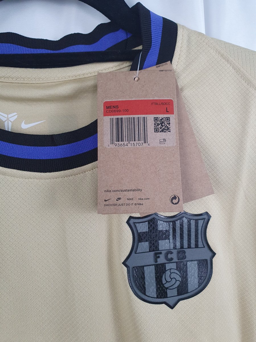 Nike FC Barcelona Sondertrikot Gold/Lila (Spotify) #3