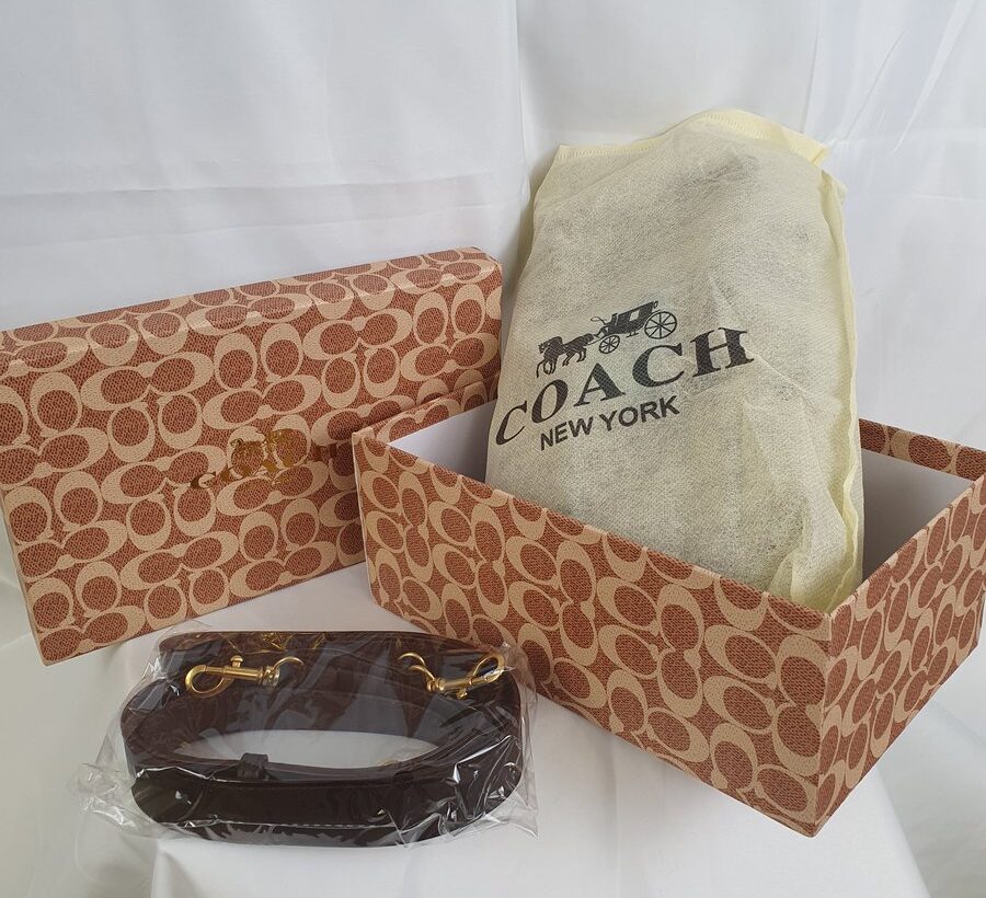 Coach Handtasche Braun Monogram #3