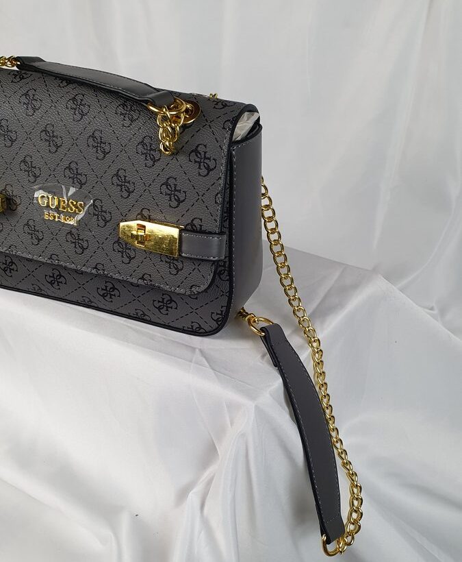 Guess Handtasche grau 4G-Logo #3