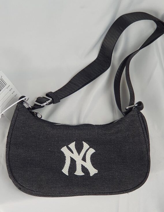 NY Yankees MLB Denim Schultertasche dunkelblau #4