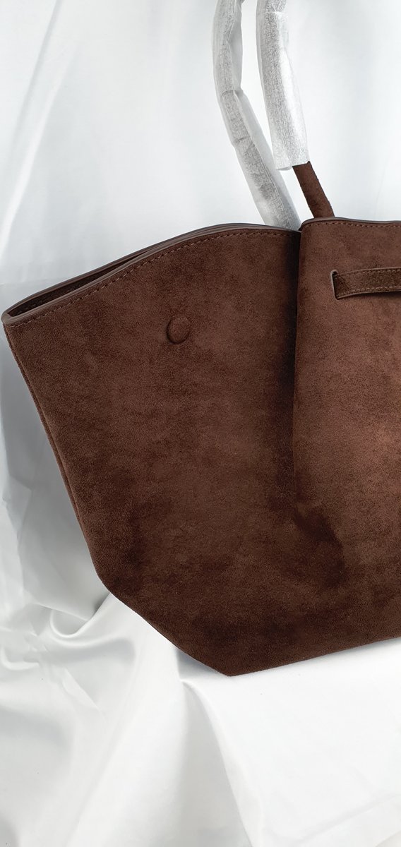 DeMellier London Tasche Braun Suede #6