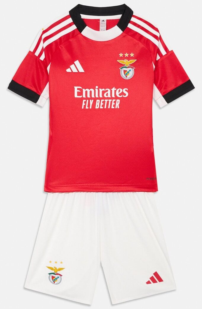SL Benfica Kinder Trikot Set Rot #10 #4
