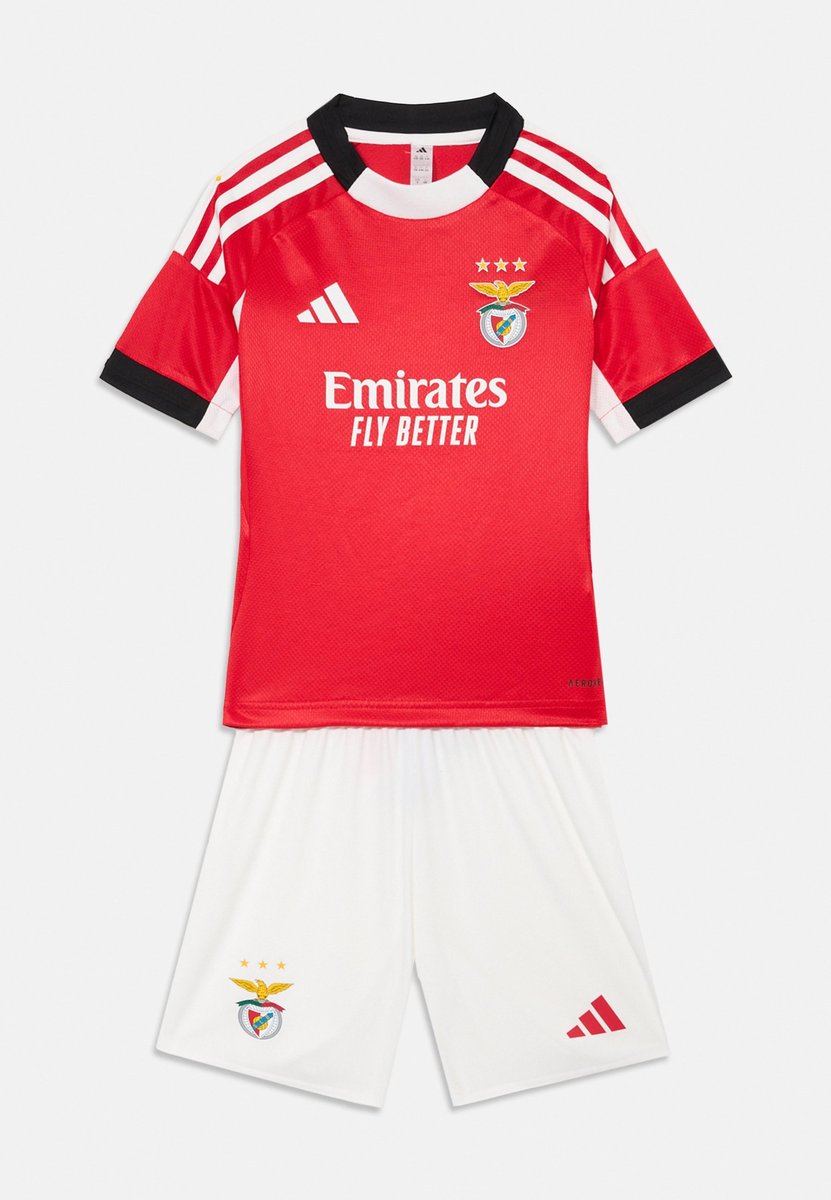 SL Benfica Kinder Trikot Set Rot #10 #4