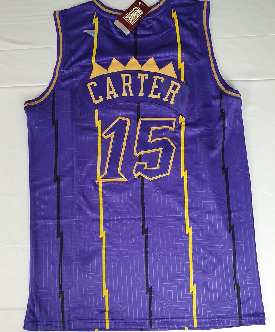 Mitchell & Ness Vince Carter #15 Toronto Raptors Hardwood Classics Trikot #4