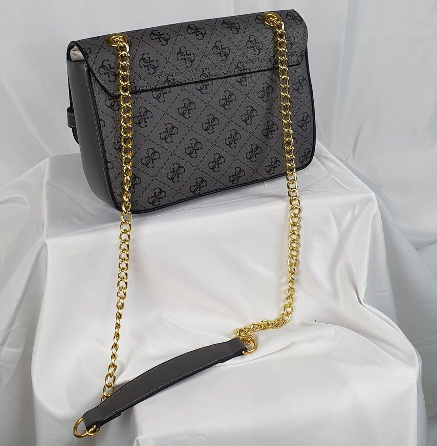 Guess Handtasche grau 4G-Logo #4