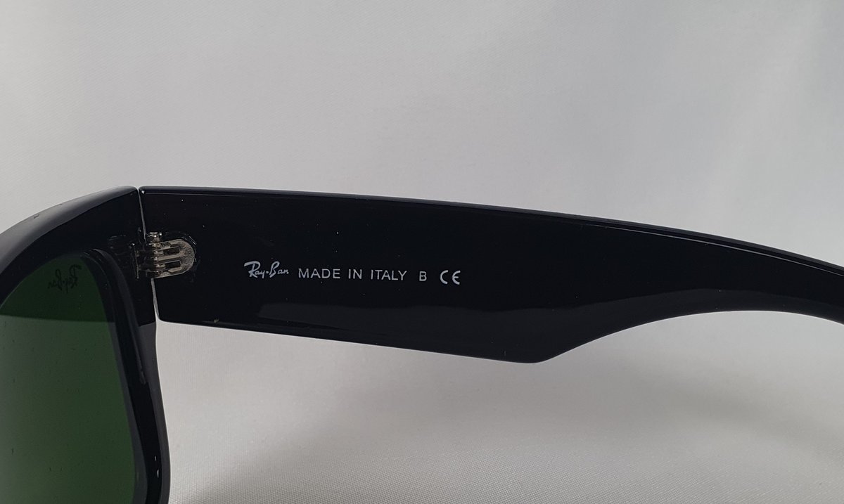 Ray-Ban Mega Wayfarer RB0840F schwarz grün #5