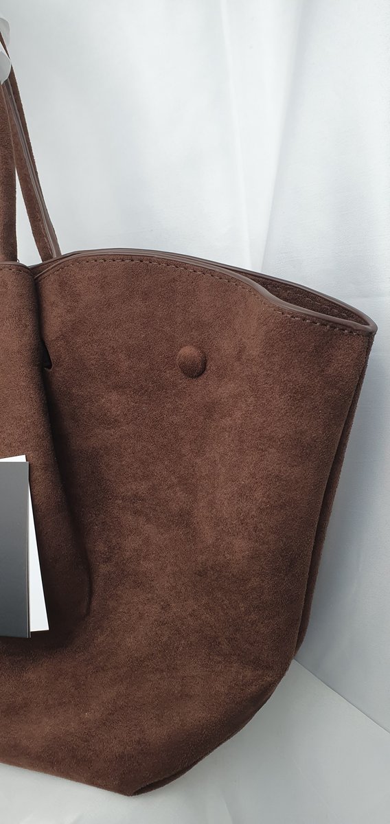 DeMellier London Tasche Braun Suede #7