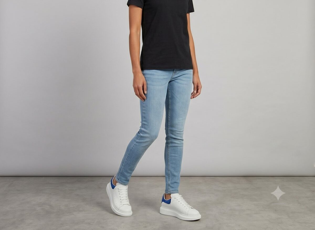 Alexander McQueen Oversized Sneaker Weiß/Blau #5