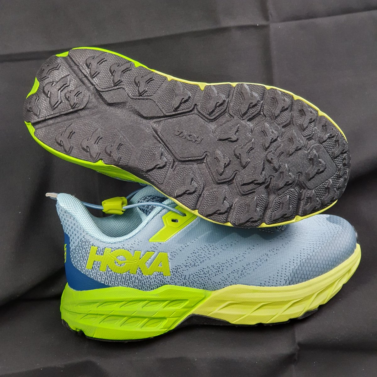 HOKA Running Sneaker Hellblau/Neongelb #5